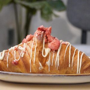 Erdbeer Croissant